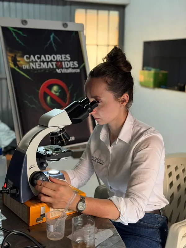 Dra. Angélica Calandrelli, pesquisadora em Nematologia
